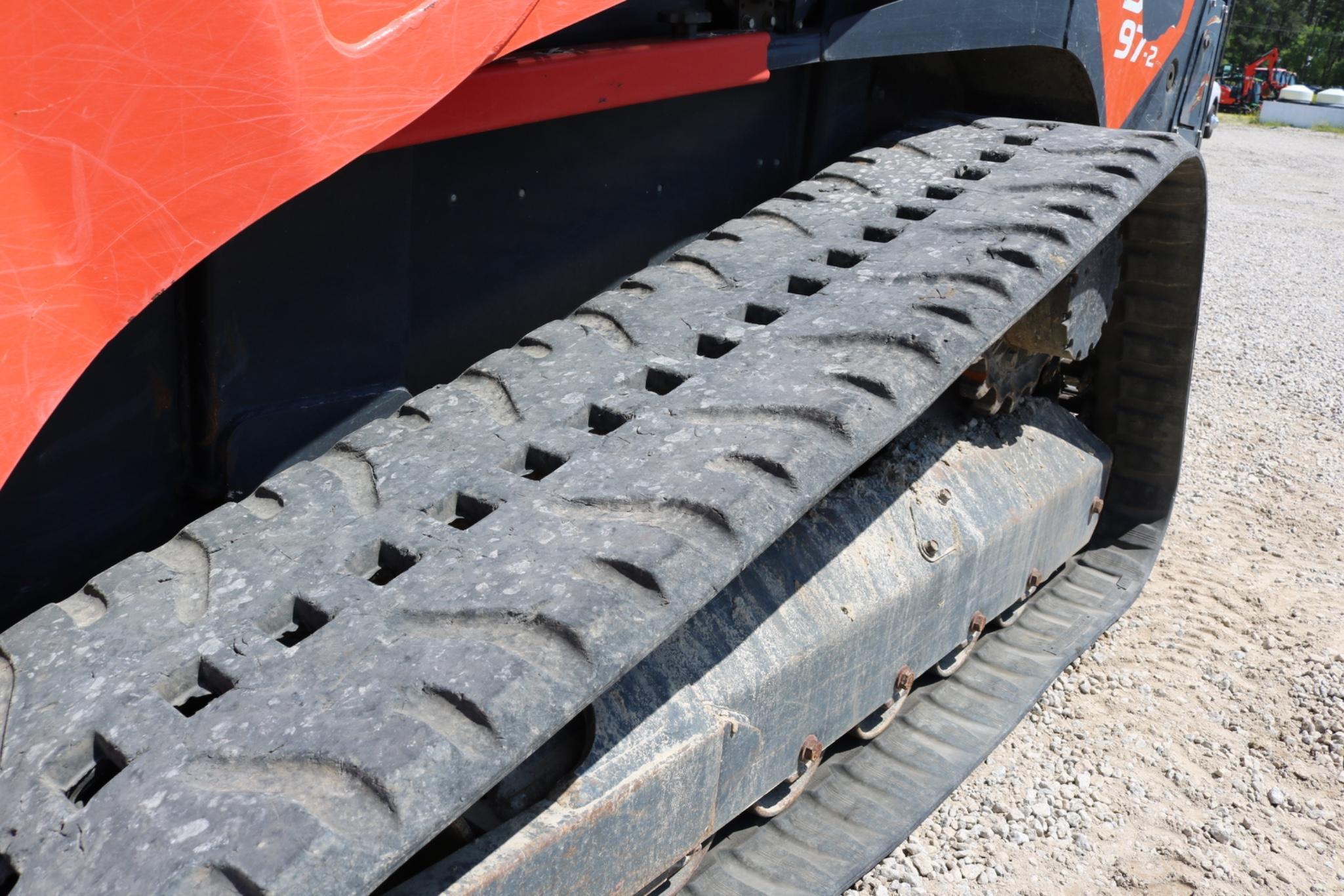 Kubota SVL97-2 High Flow Skid Steer  Cab A/C, Rear Camera, Quick Attach!