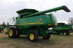 2008 John Deere 9570 STS Combine  Front Duals  Premium Cab  1,704 Sep Hours  Clean & Field-Ready