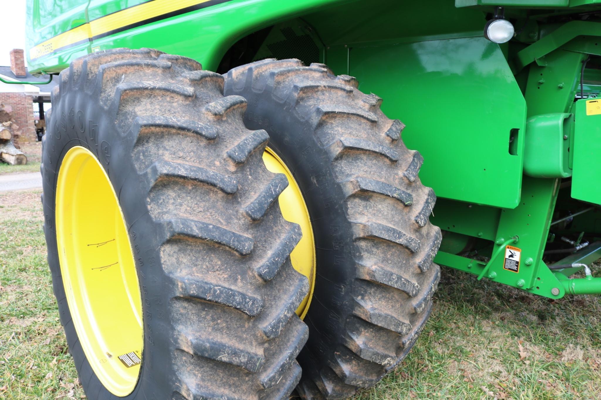 2008 John Deere 9570 STS Combine  Front Duals  Premium Cab  1,704 Sep Hours  Clean & Field-Ready