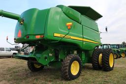 2008 John Deere 9570 STS Combine  Front Duals  Premium Cab  1,704 Sep Hours  Clean & Field-Ready