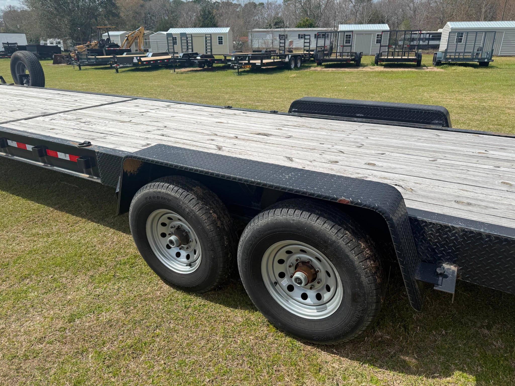 2022 Down2Earth 82in x 36ft Two-Car Hauler