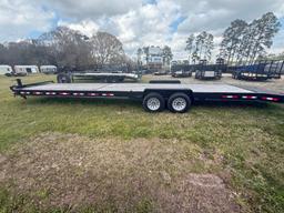 2022 Down2Earth 82in x 34ft Two-Car Hauler