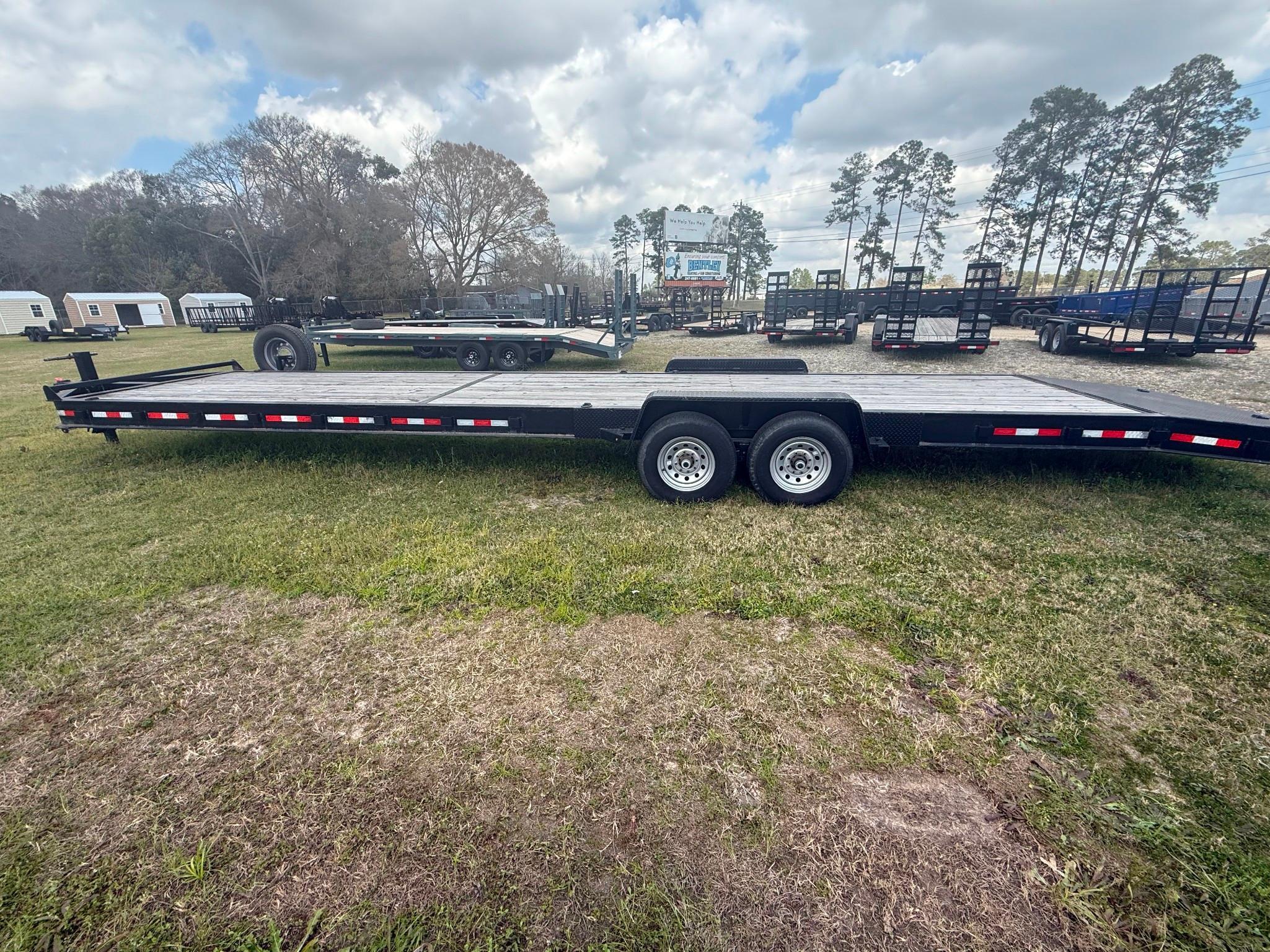2022 Down2Earth 82in x 34ft Two-Car Hauler
