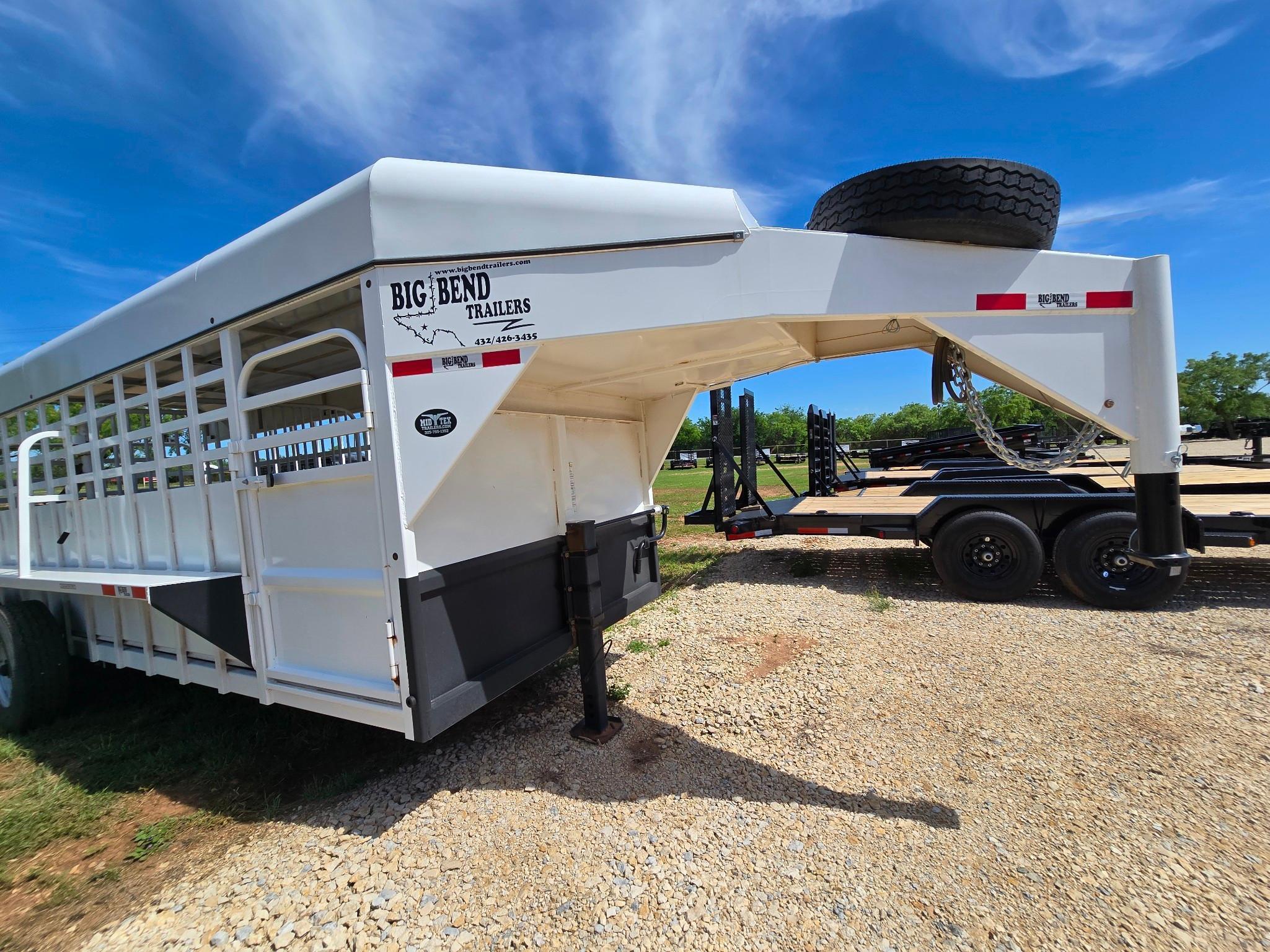 2023 Big Bend 20FT x 6.5FT Stock Combo Trailer - Heavy-Duty Livestock and Versatile Hauling Solut...