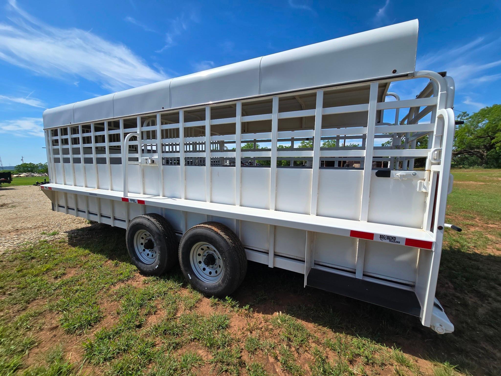 2023 Big Bend 20FT x 6.5FT Stock Combo Trailer - Heavy-Duty Livestock and Versatile Hauling Solut...