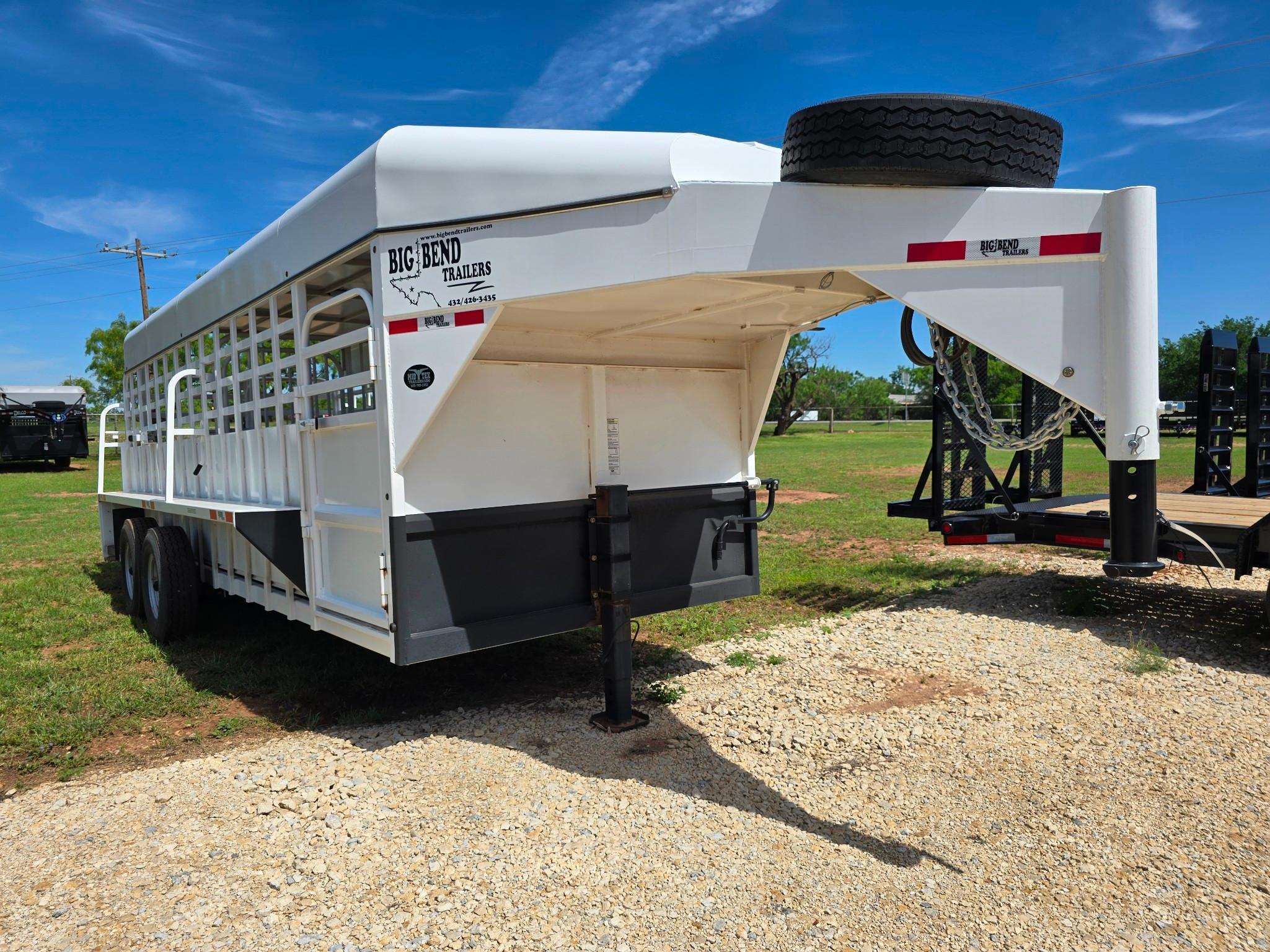 2023 Big Bend 20FT x 6.5FT Stock Combo Trailer - Heavy-Duty Livestock and Versatile Hauling Solut...