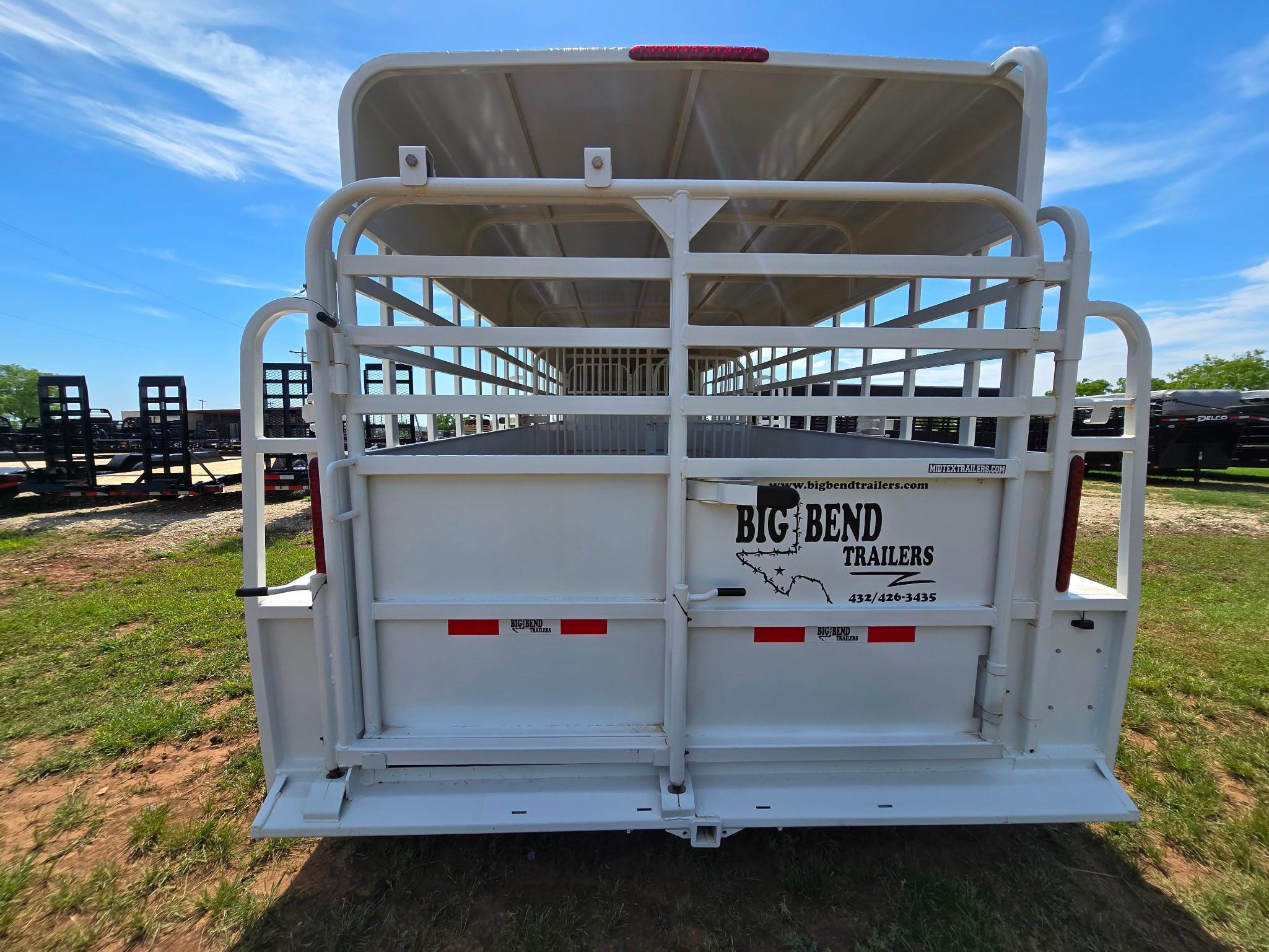 2023 Big Bend 20FT x 6.5FT Stock Combo Trailer - Heavy-Duty Livestock and Versatile Hauling Solut...