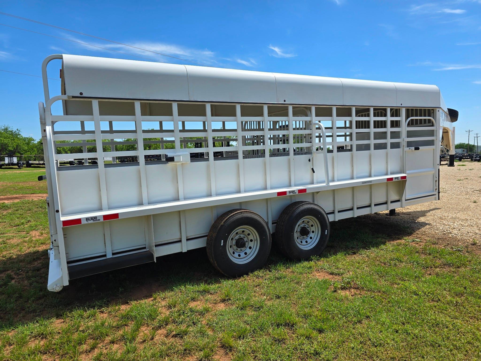 2023 Big Bend 20FT x 6.5FT Stock Combo Trailer - Heavy-Duty Livestock and Versatile Hauling Solut...