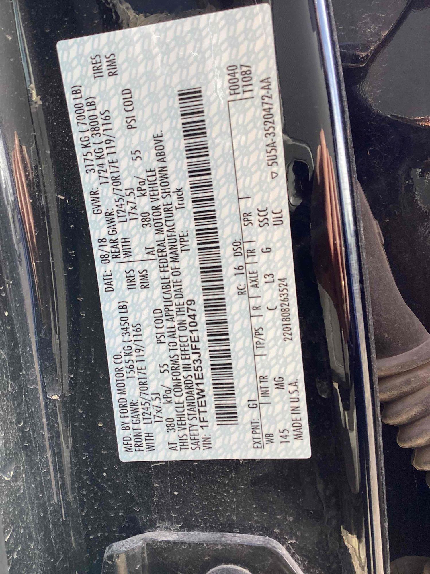 2018 Ford F-150