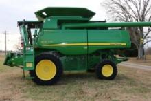 2008 John Deere 9570 STS Combine  Front Duals  Premium Cab  1,704 Sep Hours  Clean & Field-Ready