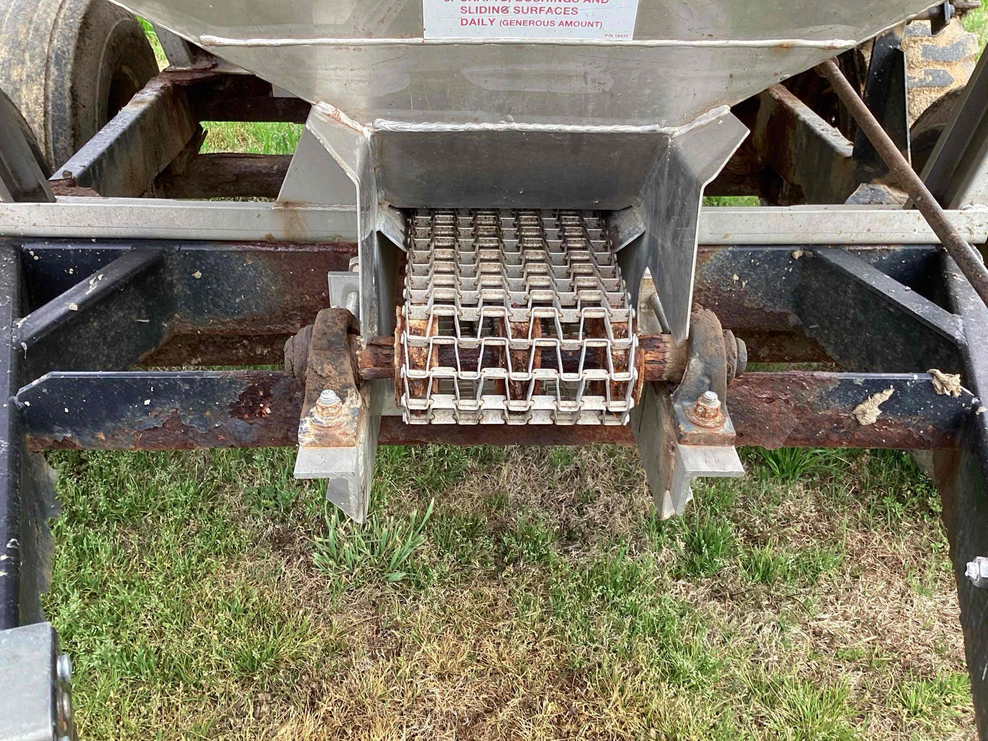 Adams 5-Ton Ground-Driven Fertilizer Spreader  Reliable & Field-Ready