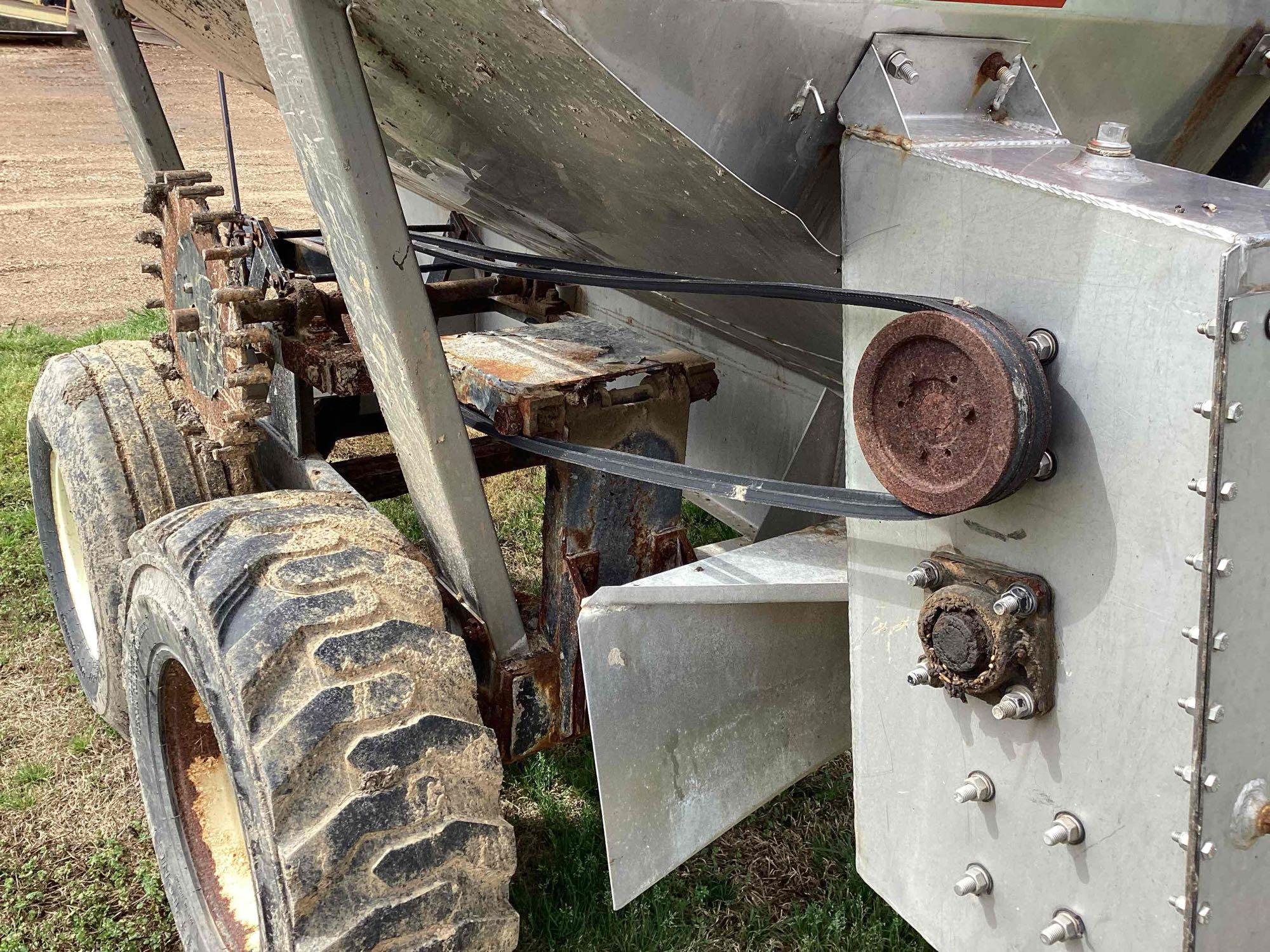 Adams 5-Ton Ground-Driven Fertilizer Spreader  Reliable & Field-Ready