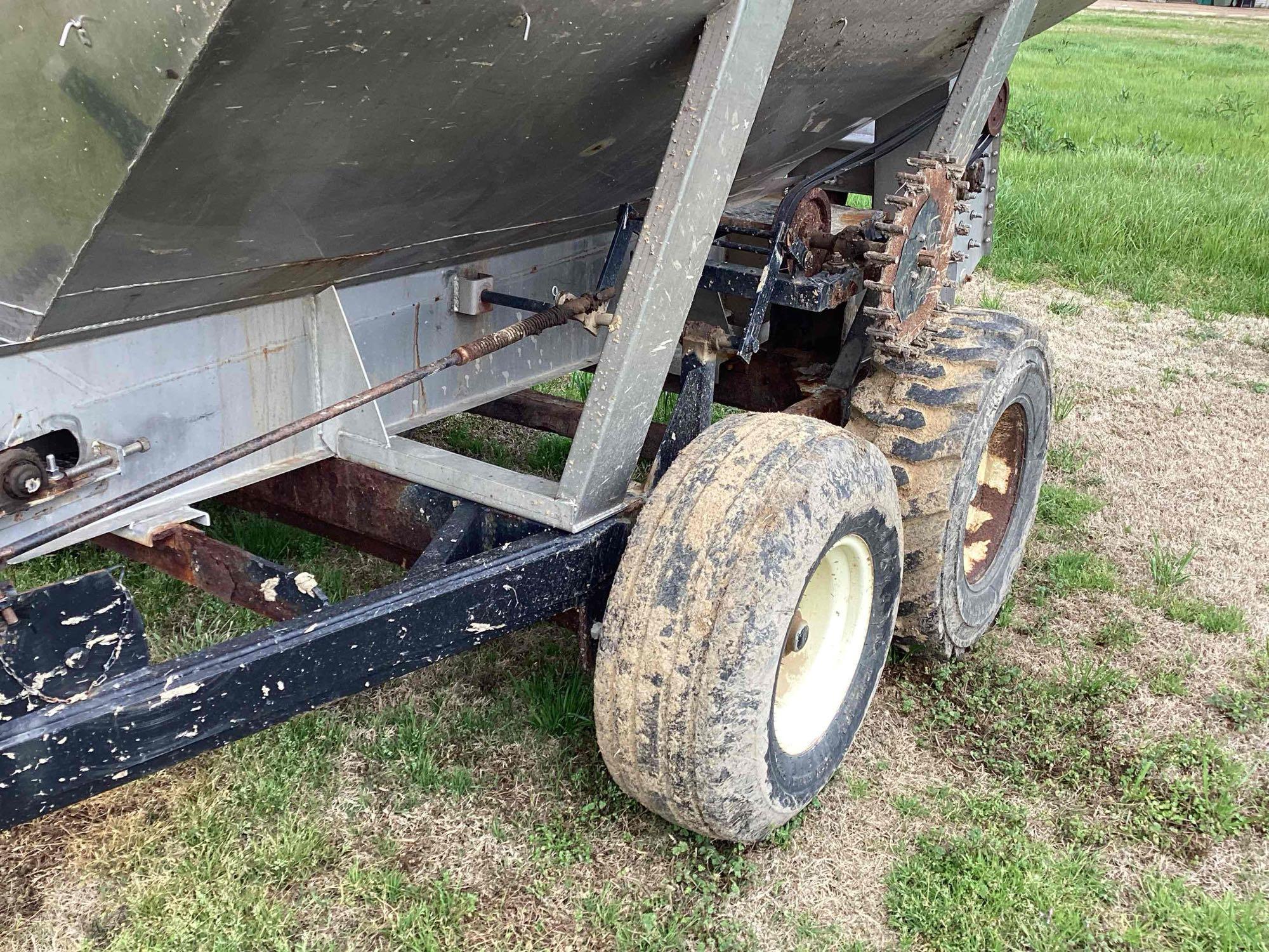 Adams 5-Ton Ground-Driven Fertilizer Spreader  Reliable & Field-Ready