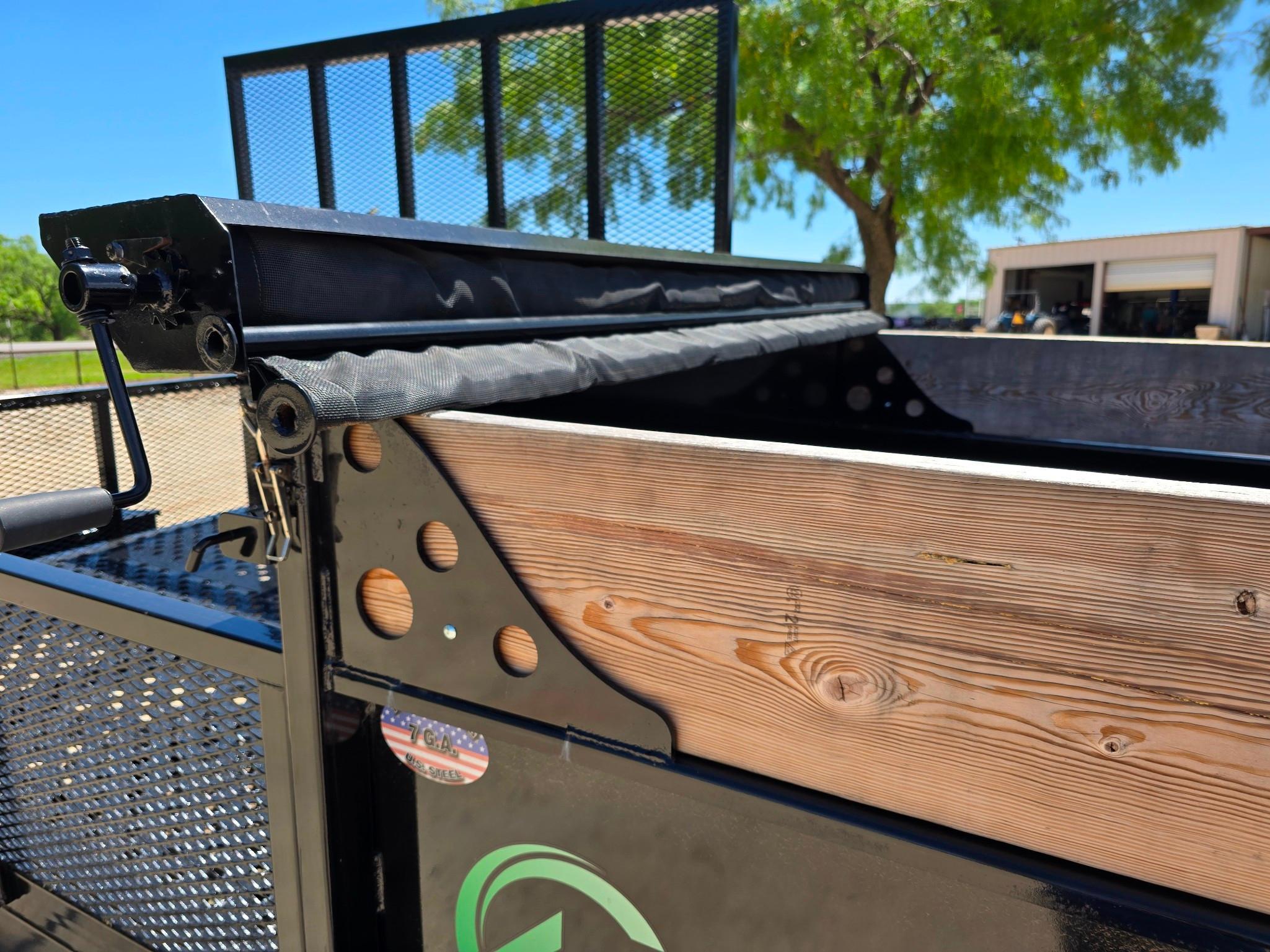 2024 BCL Fabrication Landscape Dump Trailer - Heavy-Duty Utility Trailer for Mulch Debris Hauling