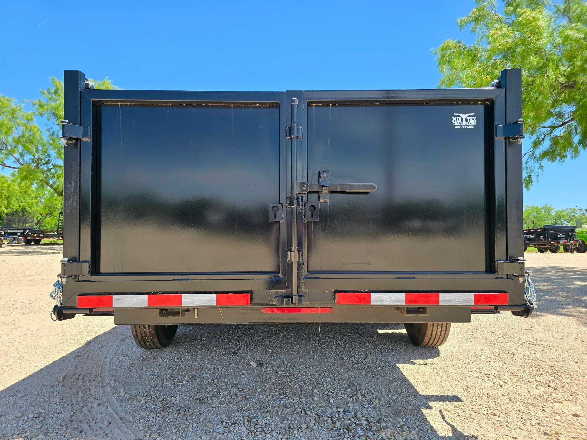 2024 BCL Fabrication Landscape Dump Trailer - Heavy-Duty Utility Trailer for Mulch Debris Hauling