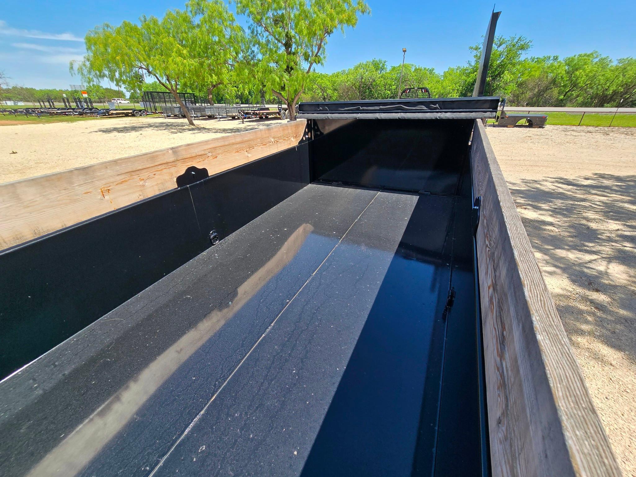 2024 BCL Fabrication Landscape Dump Trailer - Heavy-Duty Utility Trailer for Mulch Debris Hauling