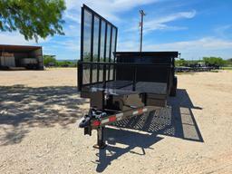 2024 BCL Fabrication Landscape Dump Trailer - Heavy-Duty Utility Trailer for Mulch Debris Hauling