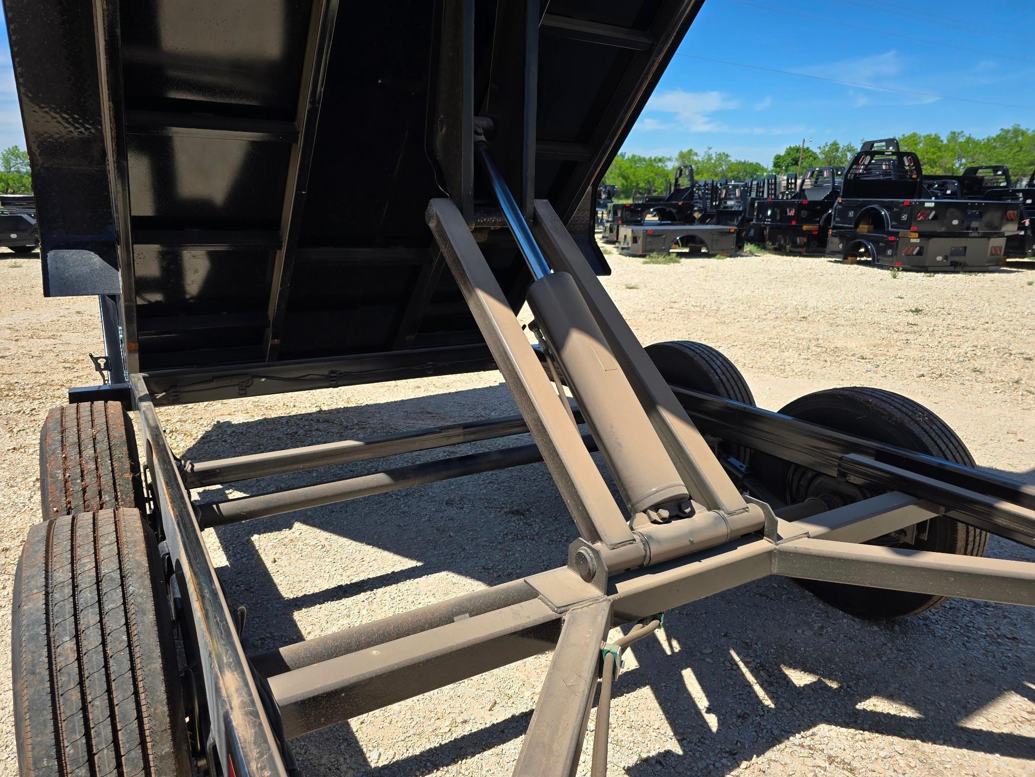 2024 BCL Fabrication Landscape Dump Trailer - Heavy-Duty Utility Trailer for Mulch Debris Hauling