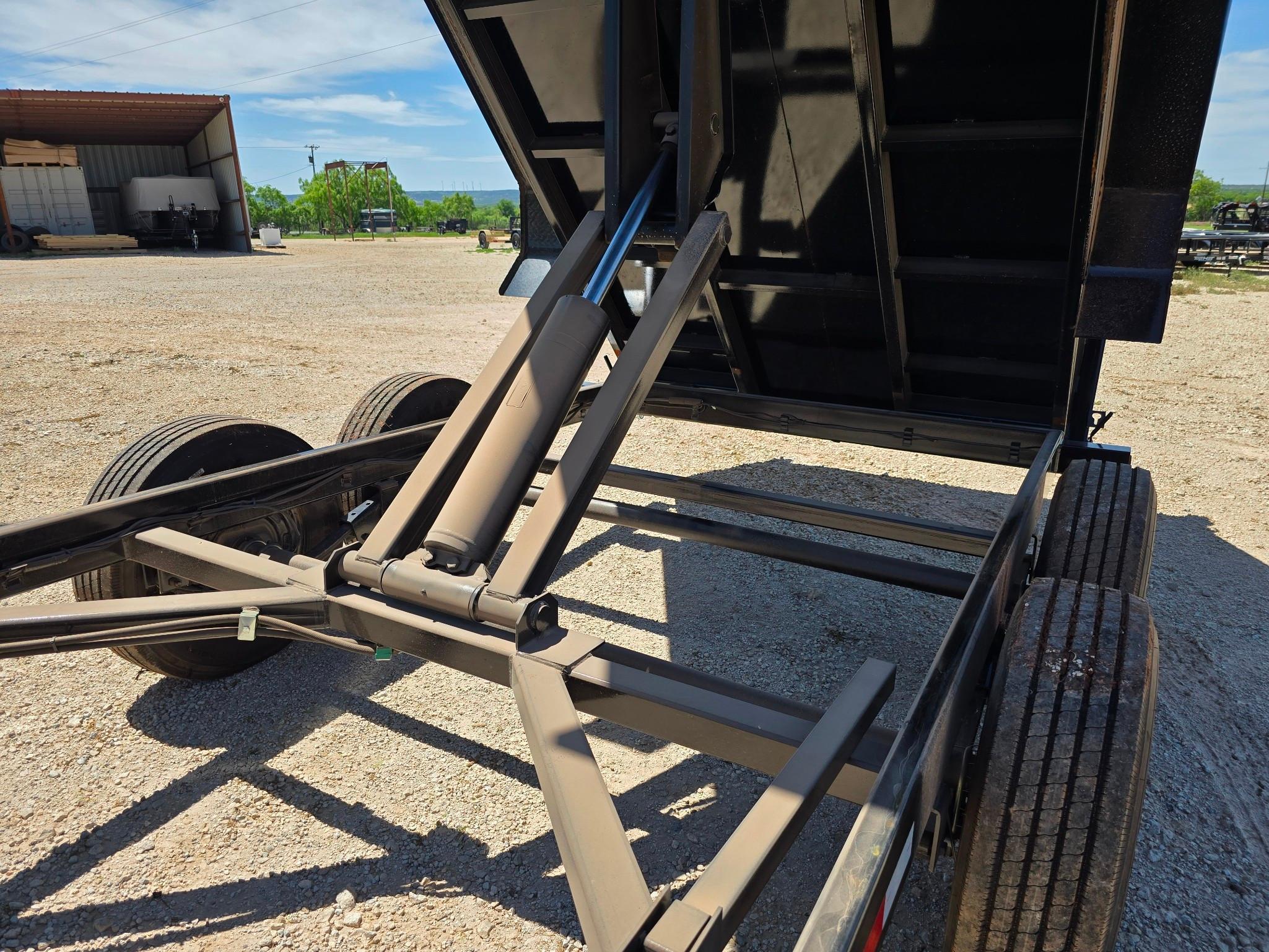 2024 BCL Fabrication Landscape Dump Trailer - Heavy-Duty Utility Trailer for Mulch Debris Hauling