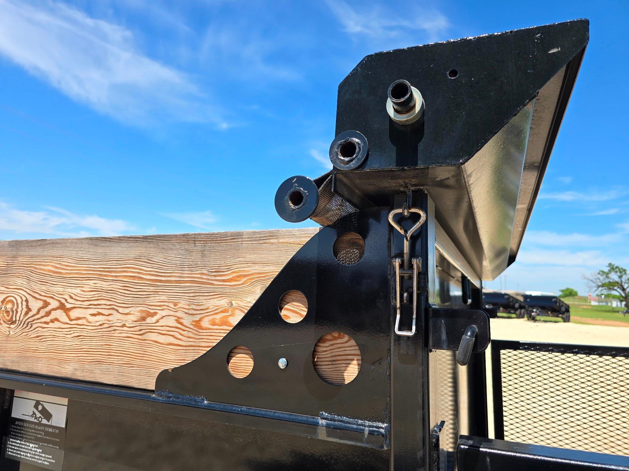2024 BCL Fabrication Landscape Dump Trailer - Heavy-Duty Utility Trailer for Mulch Debris Hauling