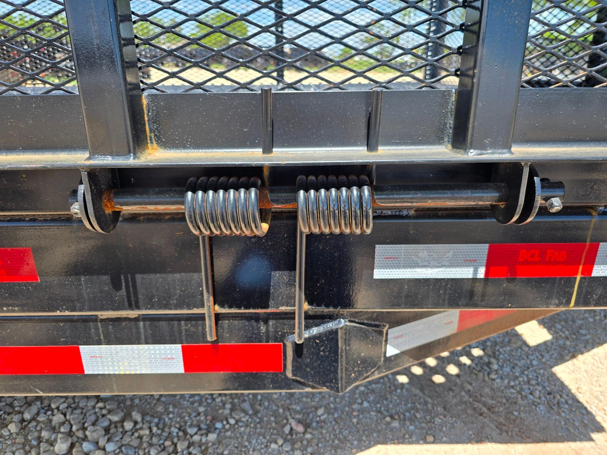 2024 BCL Fabrication Landscape Dump Trailer - Heavy-Duty Utility Trailer for Mulch Debris Hauling