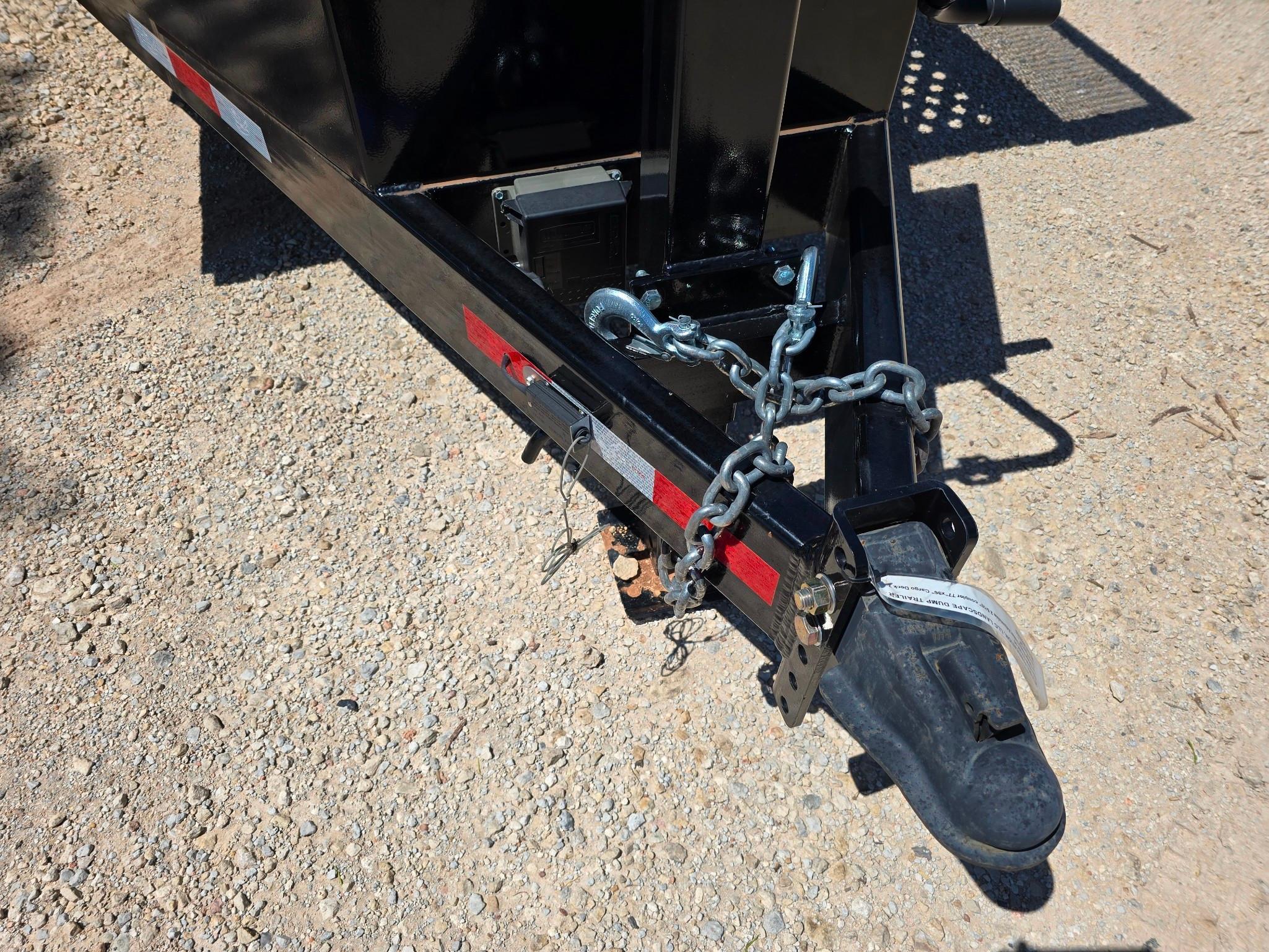 2024 BCL Fabrication Landscape Dump Trailer - Heavy-Duty Utility Trailer for Mulch Debris Hauling