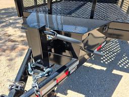 2024 BCL Fabrication Landscape Dump Trailer - Heavy-Duty Utility Trailer for Mulch Debris Hauling
