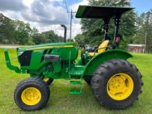 2021 John Deere 5045E  Only 86 Hours, Loader Ready, 2WD, Canopy
