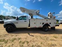 2018 Ram 5500 Bucket Truck with Versalift VST40 - 45FT Rotating Bucket and Jib Winch