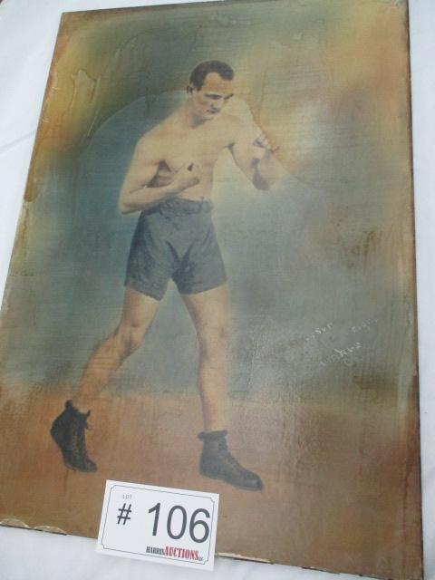 Vintage Photo Poster Jonnie Carson Jr