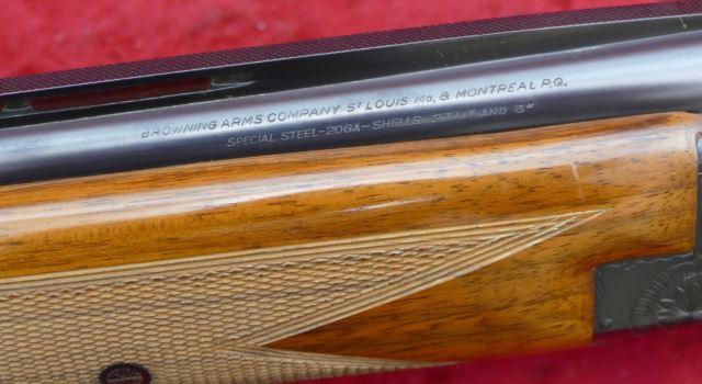 Early Belgium Browning Lightning 20 ga Superposed