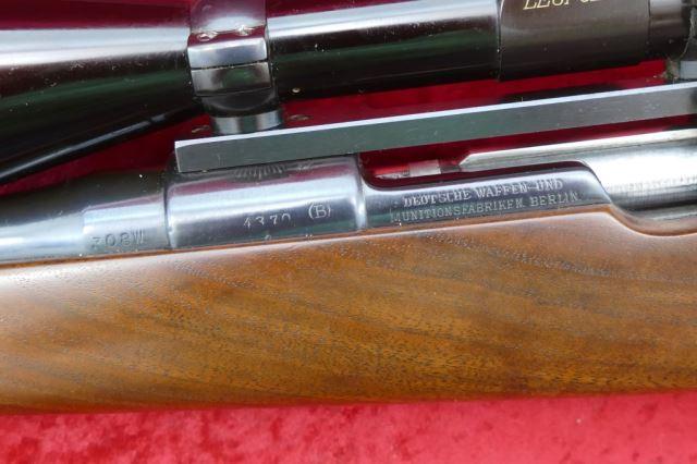 Custom 308 cal Mauser 1908 w/Mannlicher Stock