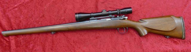 Custom 308 cal Mauser 1908 w/Mannlicher Stock