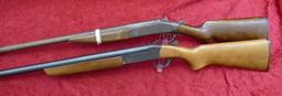 Pair of Single Shot Shotguns