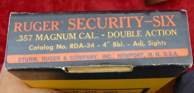 Ruger Security Six 357 Mag Revolver