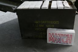 Case of 460 rds of 7.62 NATO National Match Ammo