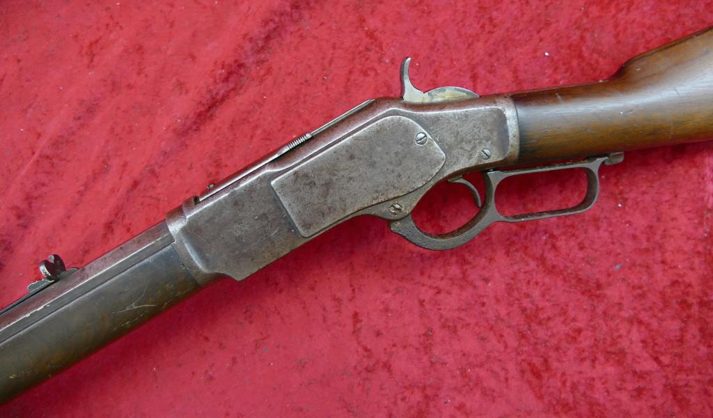 Antique Winchester 38 WCF 1873 Rifle