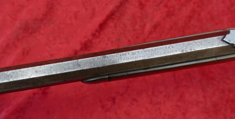 Antique Winchester 38 WCF 1873 Rifle
