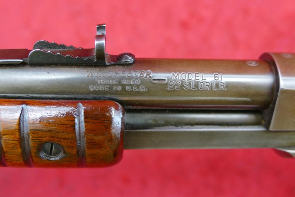 Winchester Model 61 22 cal Pump Rifle