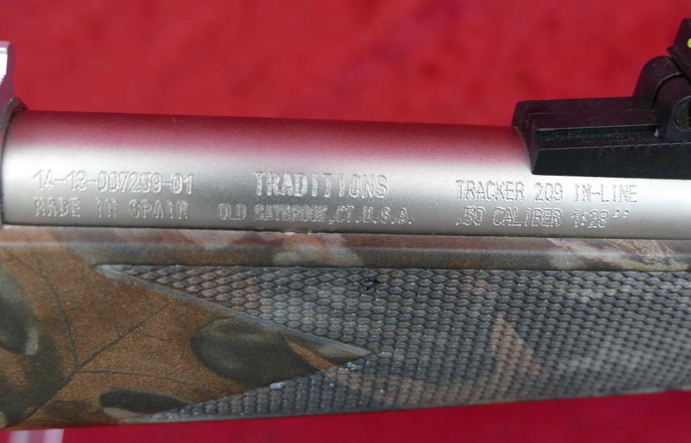 NIB Traditions 50 cal Tracker Inline BP