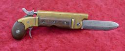 Combination Perc Pistol & Knife Weapon