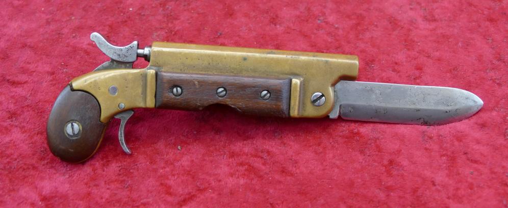 Combination Perc Pistol & Knife Weapon