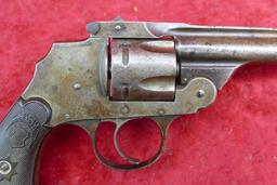 Pair of Antique Hammerless Top Break Revolvers