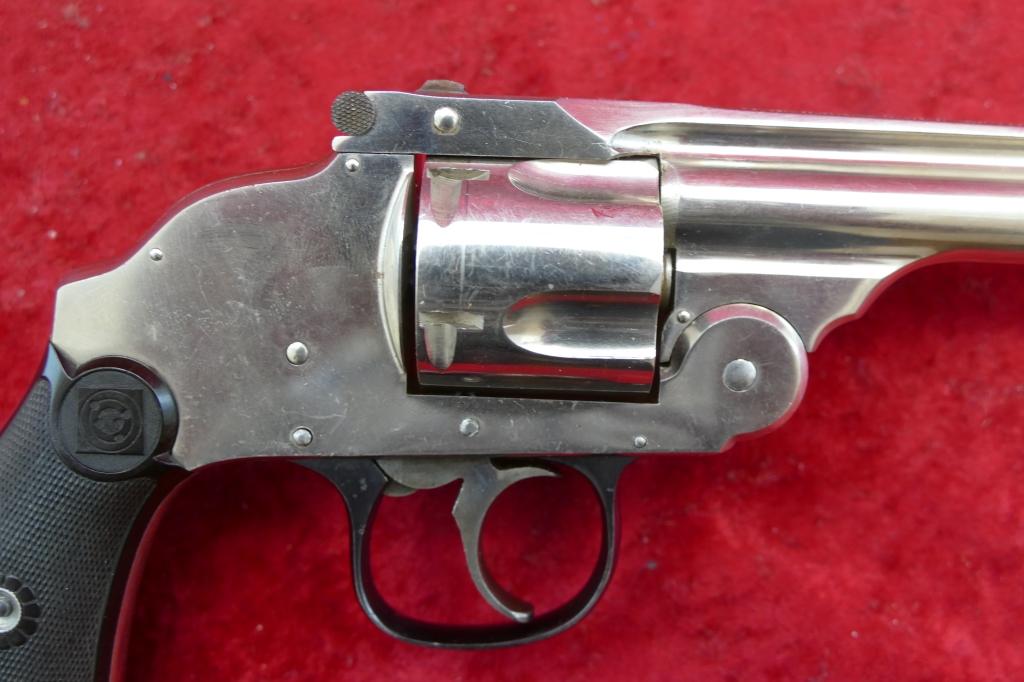Pair of Antique Hammerless Top Break Revolvers