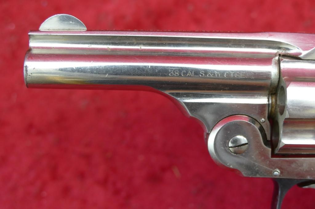 Pair of Antique Hammerless Top Break Revolvers