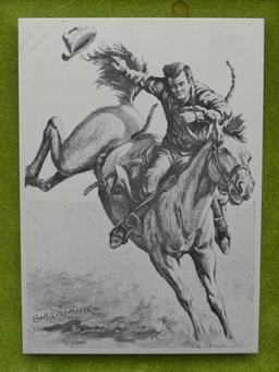 Pair of Small Framed Sporting Pictures