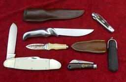 Lot of Collector Knives
