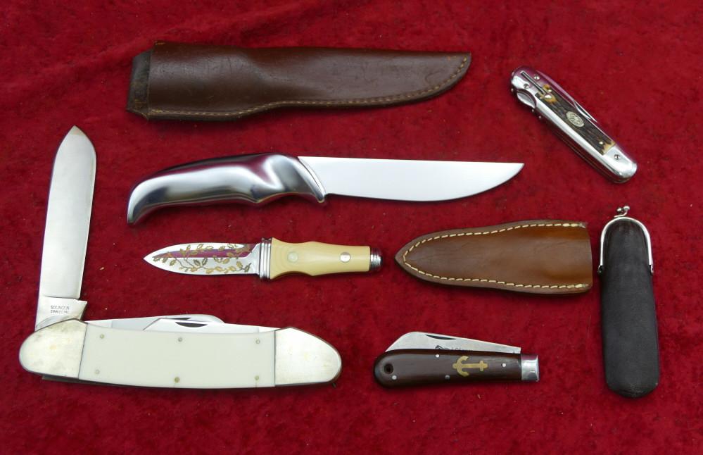 Lot of Collector Knives