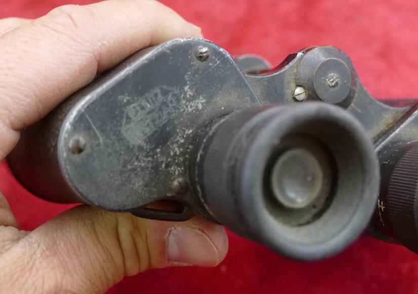 Lot of 3 Military Binoculars