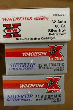 150 rds Winchester 32ACP Ammo